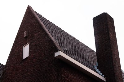 Het nieuwe Hollandse dak heeft nog steeds een schoorsteen
